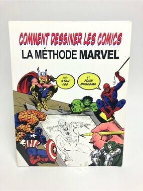 Comment dessiner les comics Méthode Marvel Livre Stan Lee John Buscema Akiléos